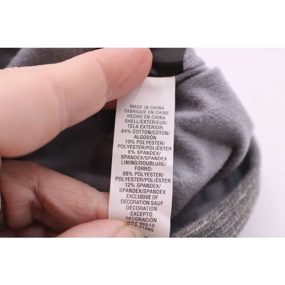 Under Armour Beanie Hat OSFA Gray Pink Logo Cold Gear Knit Stretch Cotton Womens - Picture 5 of 9